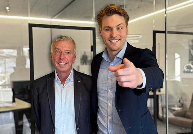 Team HT Real-Estate - Jörn und Christian im Büro